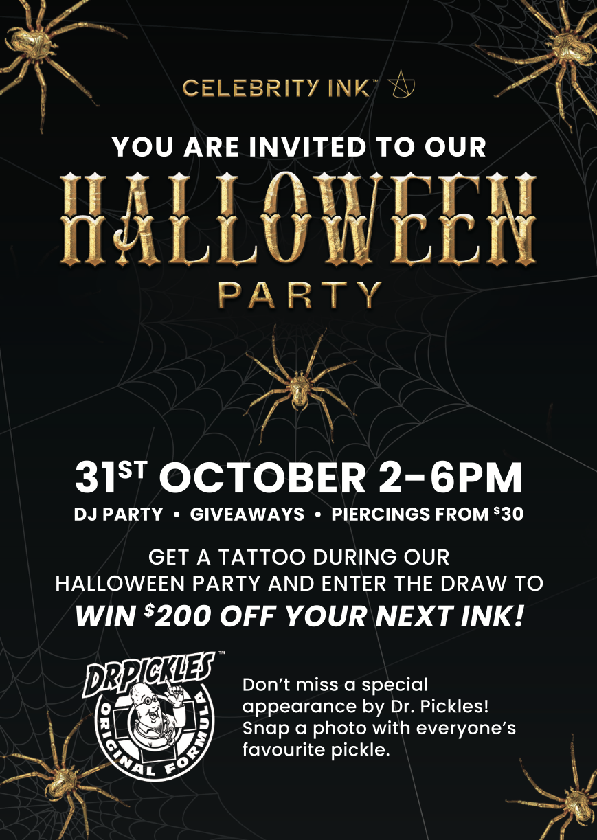 Celebrity Ink Halloween Party poster
