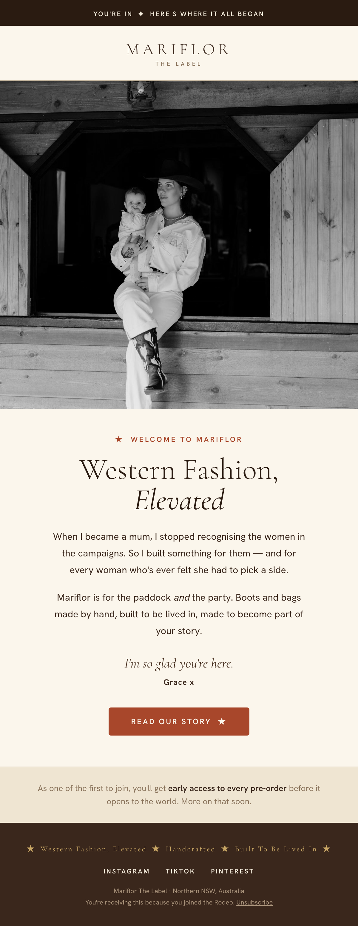 Email 01 — The Welcome